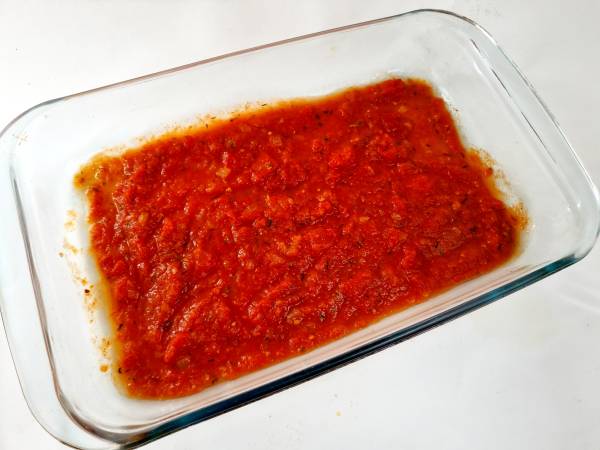 Lasaña de verduras - Preparación paso 13