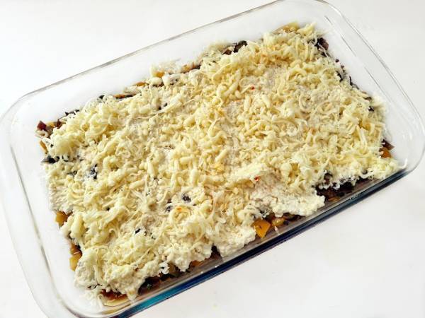 Lasaña de verduras - Preparación paso 17