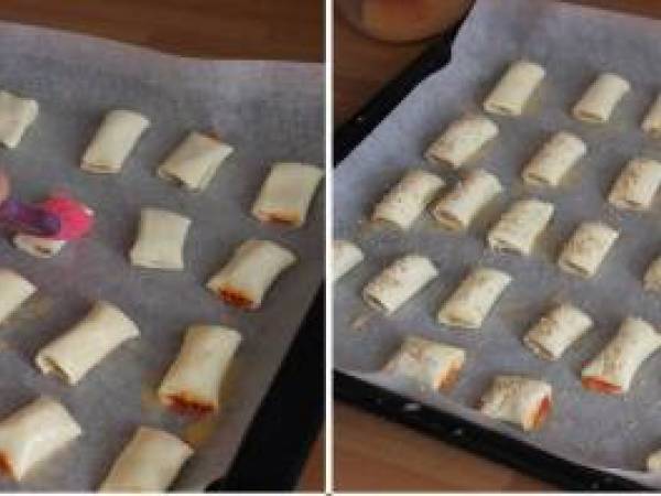 Saladitos de sobrasada y atún - Preparación paso 2