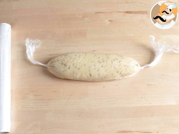 Cookies con pepitas de chocolate - Preparación paso 3