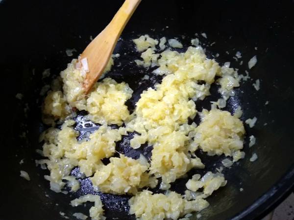 Pasta gratinada con queso al estilo indio - Preparación paso 3