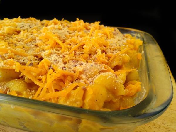 Pasta gratinada con queso al estilo indio - Preparación paso 10