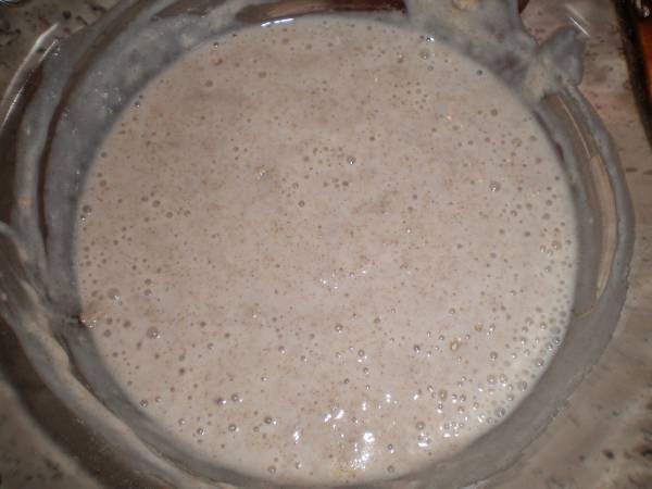 Pan danés de centeno y semillas (RUGBRØD) - Preparación paso 1