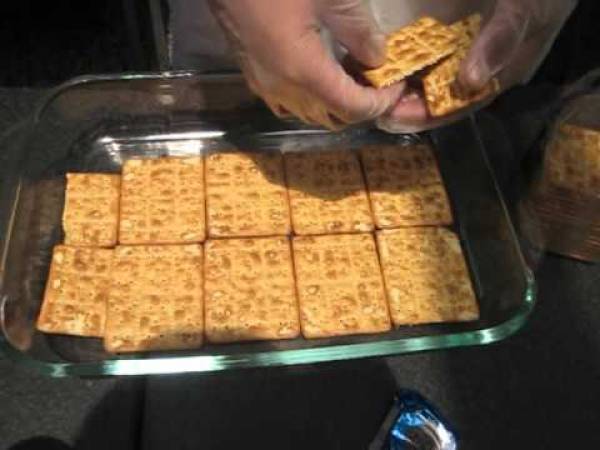 Postre de limon con galleta ducal (galleta dulce) - Preparación paso 2