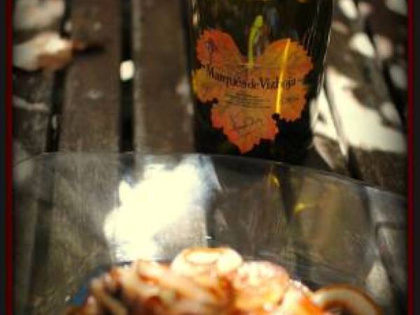 Lomo de atún rojo con cebolla caramelizada. - Preparación paso 3