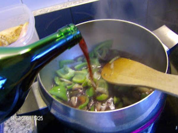 Pollo al cabernet - Preparación paso 3