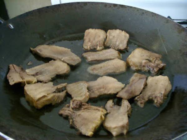 LENGUA EN SALSA CON VERDURAS - Preparación paso 2
