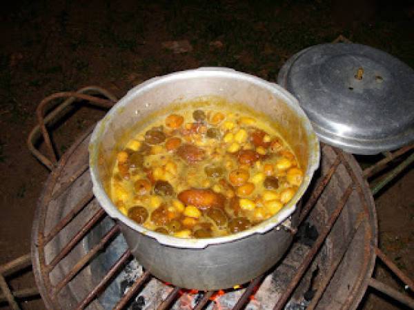 CURBASÁ O ALMIBAR DE FRUTAS - Preparación paso 2