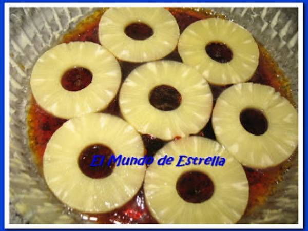 BIZCOCHO DE PIÑA - Preparación paso 3