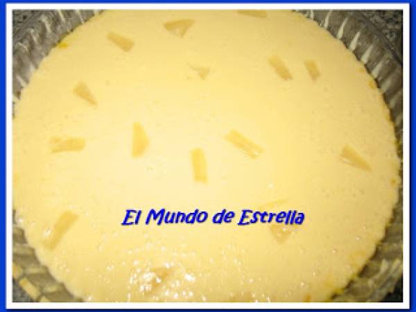 BIZCOCHO DE PIÑA - Preparación paso 6