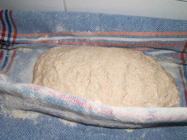 Pan 100% con masa madre líquida (bis) - Preparación paso 5