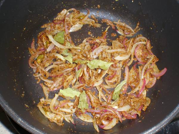 Curry rapido de pescado - Preparación paso 1