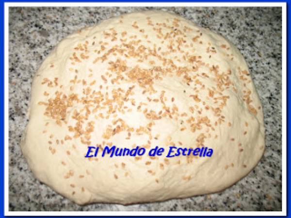 PAN DE AJONJOLÍ - Preparación paso 5