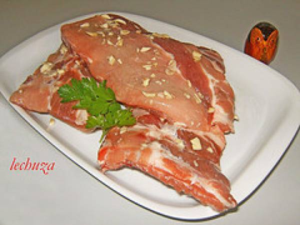 Churrasco de cerdo - Preparación paso 1