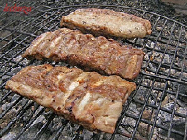 Churrasco de cerdo - Preparación paso 4