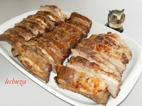 Churrasco de cerdo - Preparación paso 5