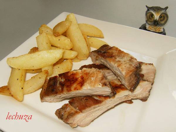 Churrasco de cerdo - Preparación paso 6