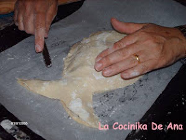 Pescado de hojaldre - Preparación paso 5