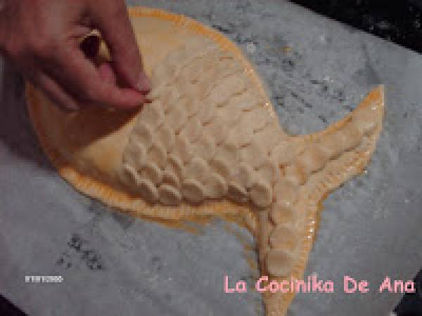 Pescado de hojaldre - Preparación paso 7
