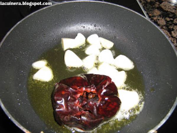 POTAJE DE GARBANZOS CON ACELGAS - Preparación paso 4
