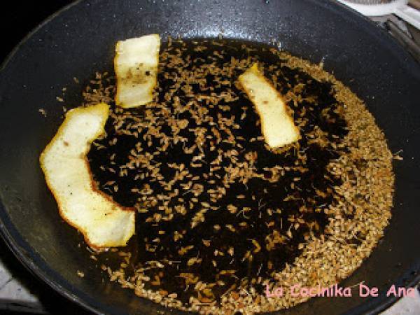 Gachas dulces andaluzas al anís - Preparación paso 2