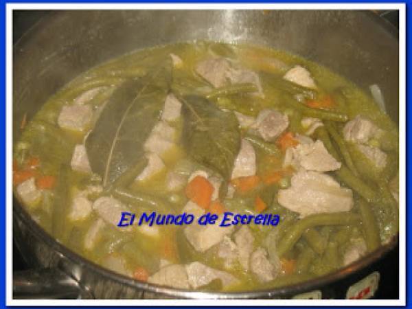 GUISO DE CABEZA DE LOMO - Preparación paso 2