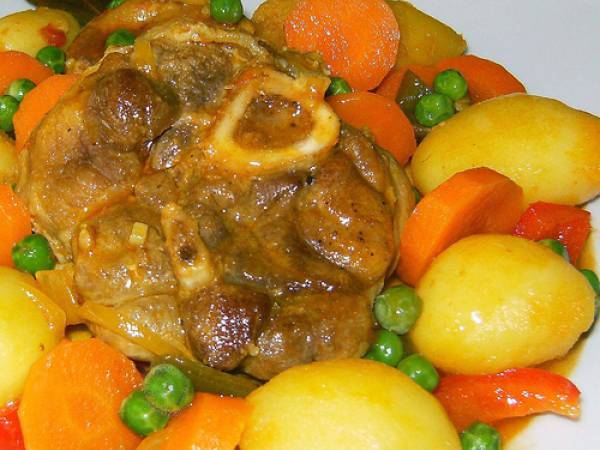 Ossobuco de cerdo guisado - Preparación paso 5