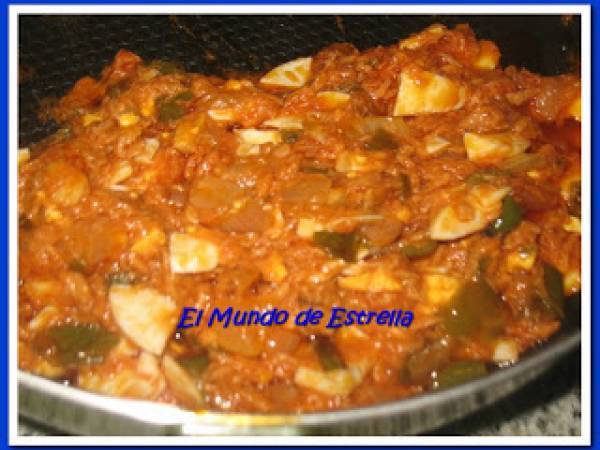 Empanada de Atún y Huevo Duro - Preparación paso 2