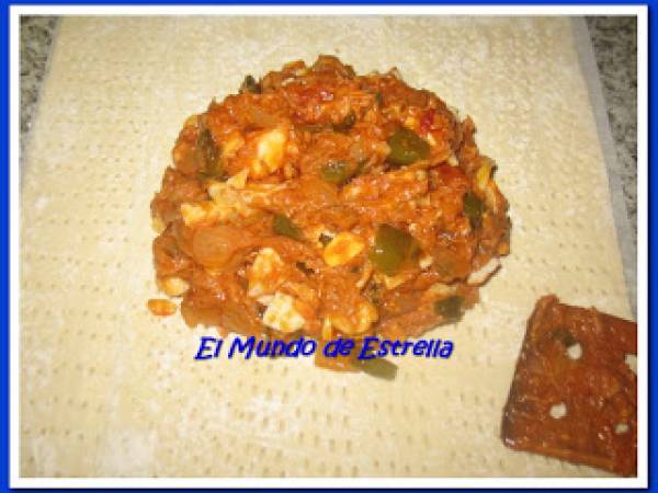 Empanada de Atún y Huevo Duro - Preparación paso 3
