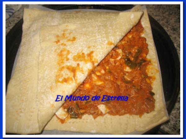 Empanada de Atún y Huevo Duro - Preparación paso 4