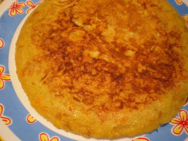 #25. Tortilla de batatas - Preparación paso 3