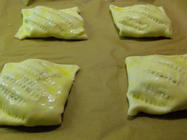 Hojaldre relleno de pescado - Preparación paso 4