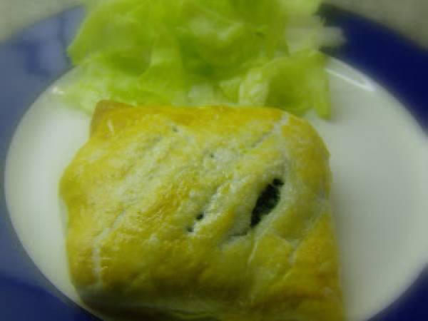 Hojaldre relleno de pescado - Preparación paso 5