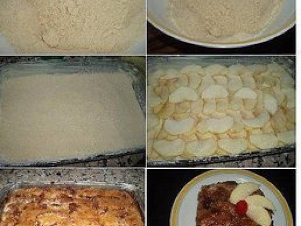 Torta de manzanas Palmira (Hna. Bernarda) paso a paso - Preparación paso 4