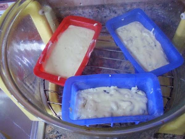 BIZCOCHO DIETÉTICO EN HORNO TURBO DE CONVECCIÓN - Preparación paso 1