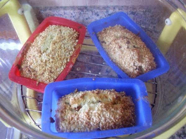 BIZCOCHO DIETÉTICO EN HORNO TURBO DE CONVECCIÓN - Preparación paso 3