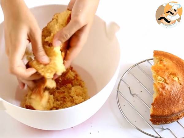 Cake pops con decoración halloween - Preparación paso 3