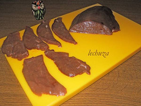 Hígado encebollado al brandy - Preparación paso 1