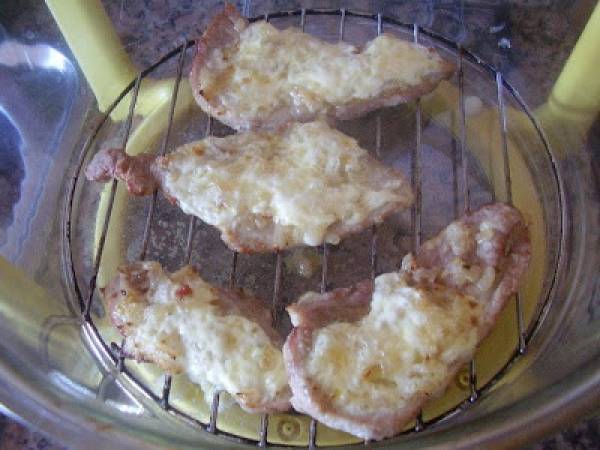 FILETES DE CERDO CON CEBOLLA Y MAYONESA - Preparación paso 3