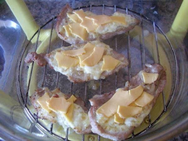 FILETES DE CERDO CON CEBOLLA Y MAYONESA - Preparación paso 4