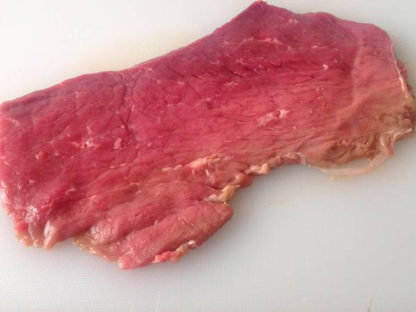 Cachopo de ternera - Preparación paso 1