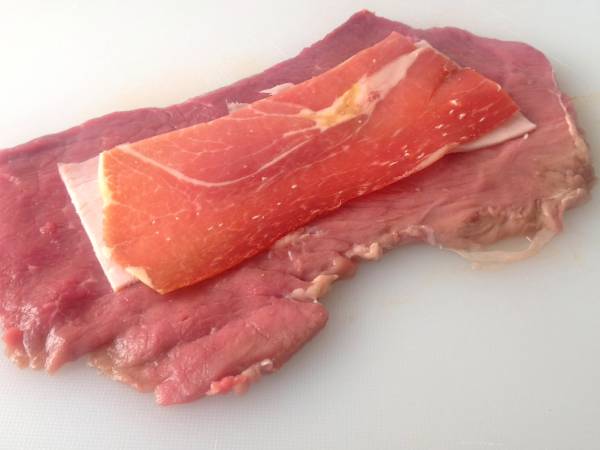 Cachopo de ternera - Preparación paso 3