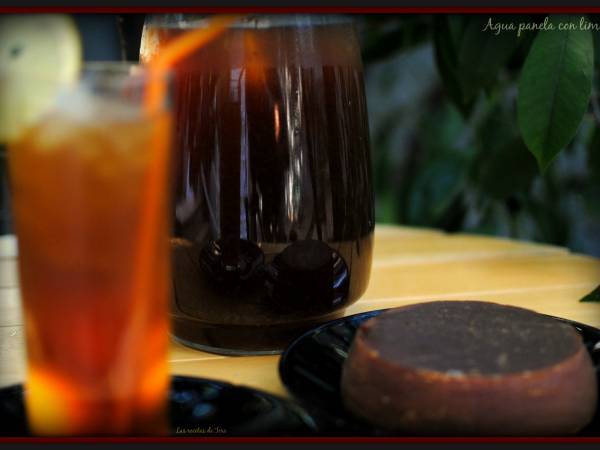 Agua panela con limón - Preparación paso 4
