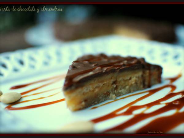 Maravillosa tarta de chocolate y almendras - Preparación paso 4