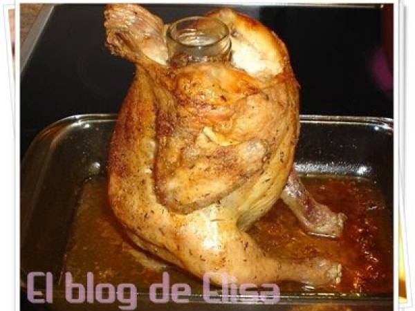 Pollo a la botella - Preparación paso 2
