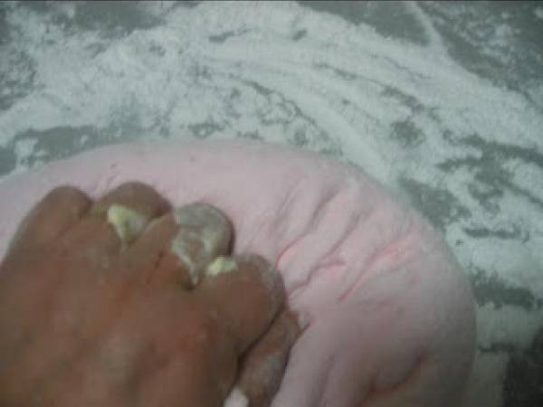 Fondant de nubes - Preparación paso 5