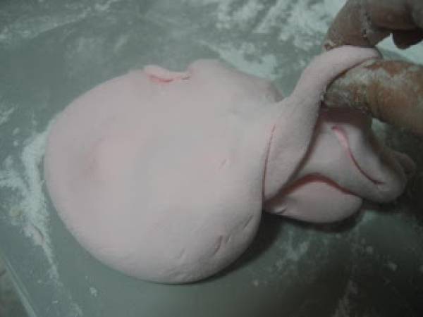 Fondant de nubes - Preparación paso 6