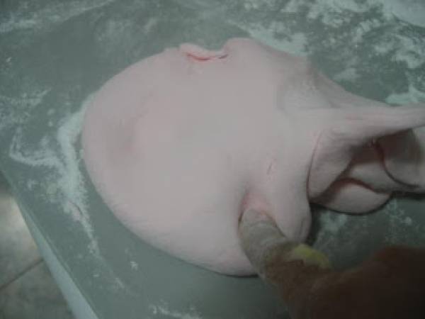 Fondant de nubes - Preparación paso 7