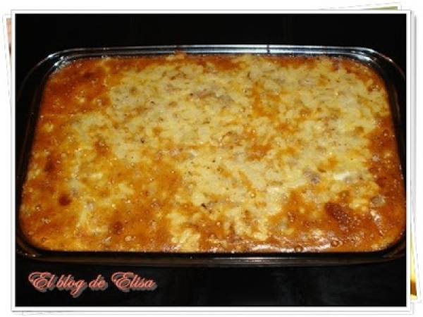 Repollo con arroz y carne - Preparación paso 6