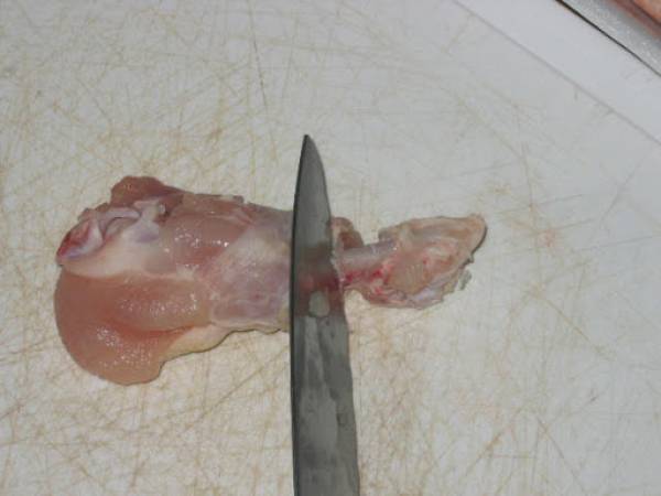 Chupa chups de pollo - Preparación paso 3